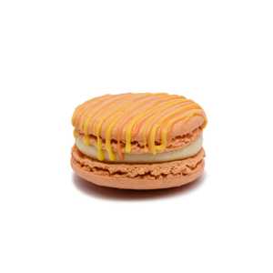 Mango and Pineapple french macaron