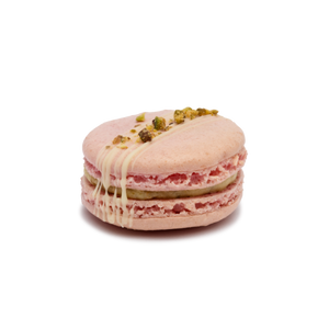 Raspberry and pistachio macaron buy macarons online