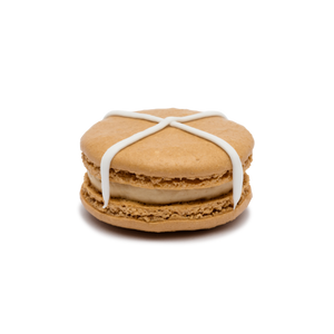 Gluten-free hot cross bun macaron gluten free hot cross bun alternative