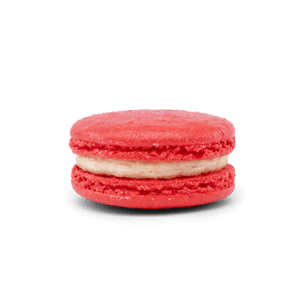 Sparkling red velvet french macaron