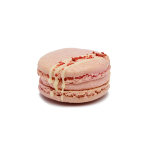 Strawberries and cream french macaron to buy macarons online