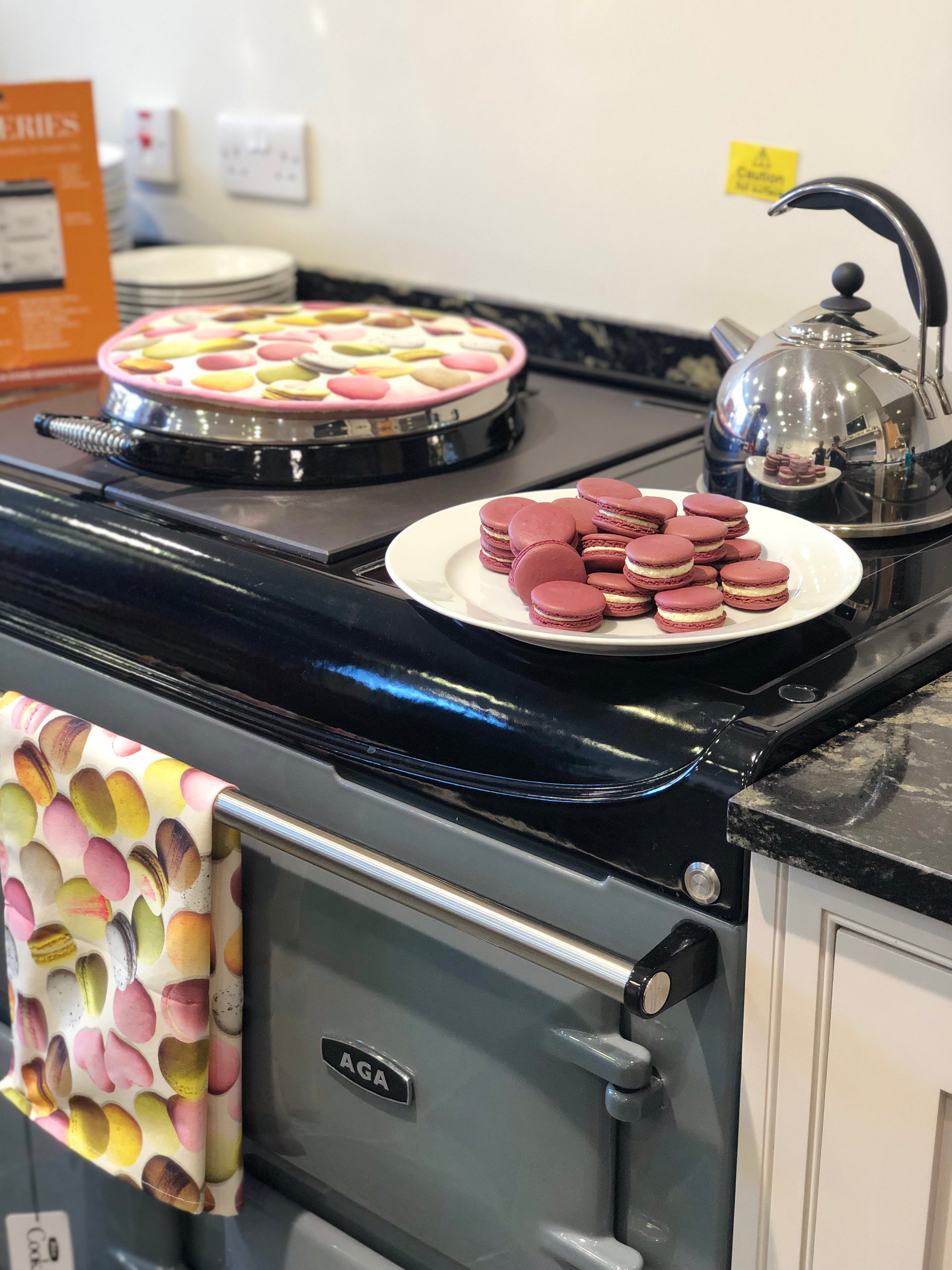 Baking Macarons with an Aga Mademoiselle Macaron