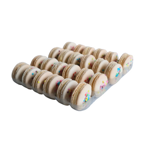 Birthday Cake Macaron Tray
