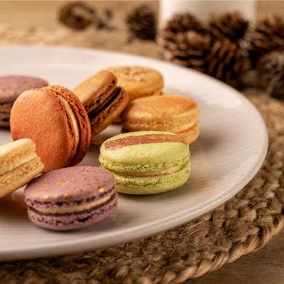 Mademoiselle macaron seasonal limited edition autumn box of fresh macarons