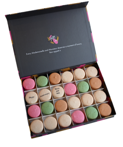 Happy Anniversary Macaron Gift Box