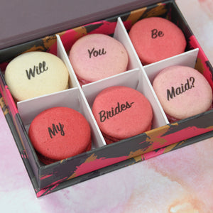 Bridal Party Macaron Gift Box
