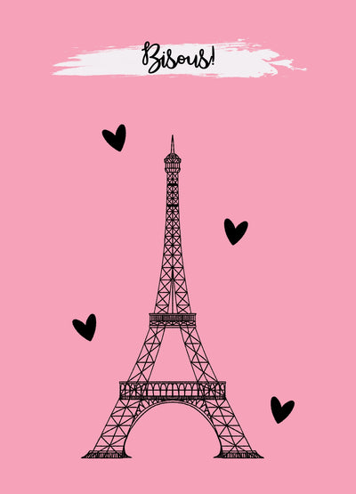 Mademoiselle macaron greetings card