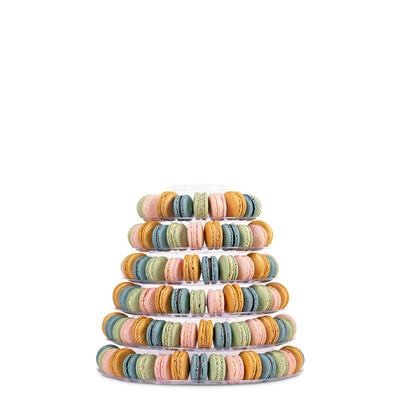 Garden Party Macaron Cake stand