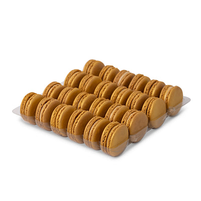 Gold Salted Caramel Macaron Tray