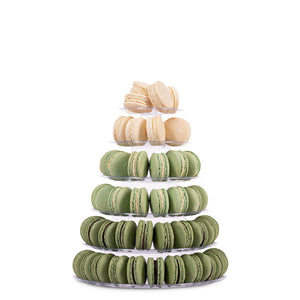 Green Ombré Macaron Tower