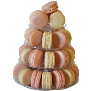 Baby Girl Mini Macaron Tower