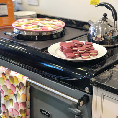 Baking Macarons with an Aga