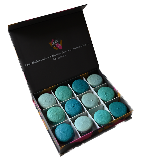 Blue Macaron Gift Box