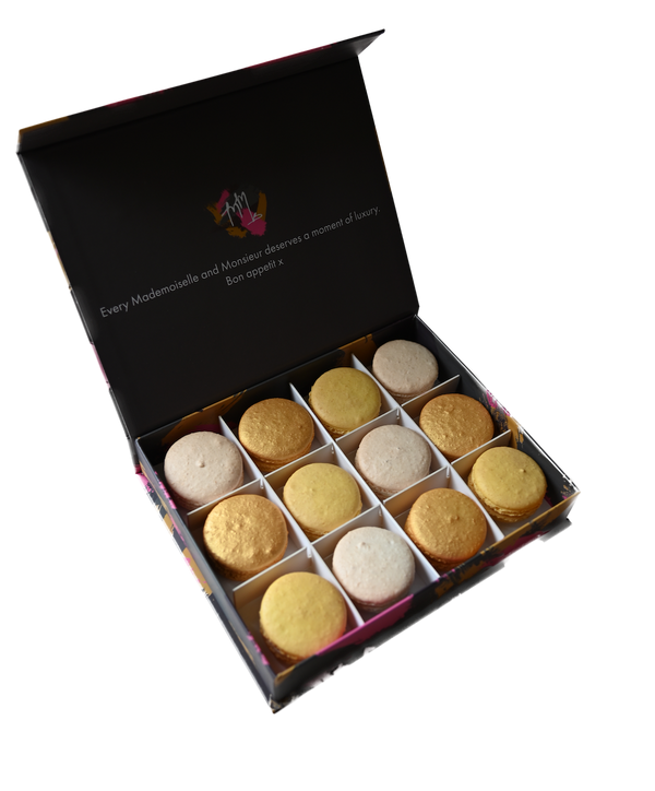 Yellow Macaron Gift Box