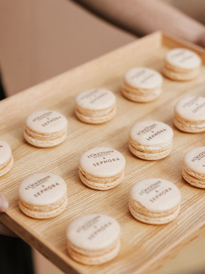 Personalised Macarons with Text