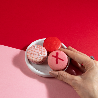 Galentine's French macaron collection from mademoiselle macaron