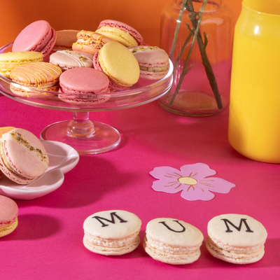 Mother's Day Personalised Message Macaron Box