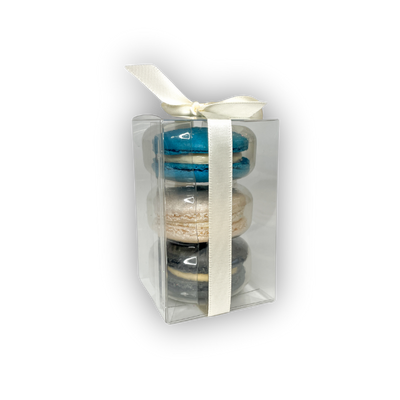 Winter Soiree Macaron Favour box