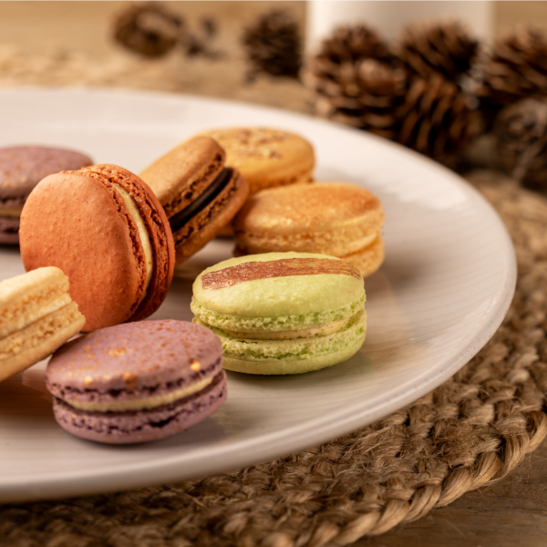 Mademoiselle macaron seasonal limited edition autumn box of fresh macarons