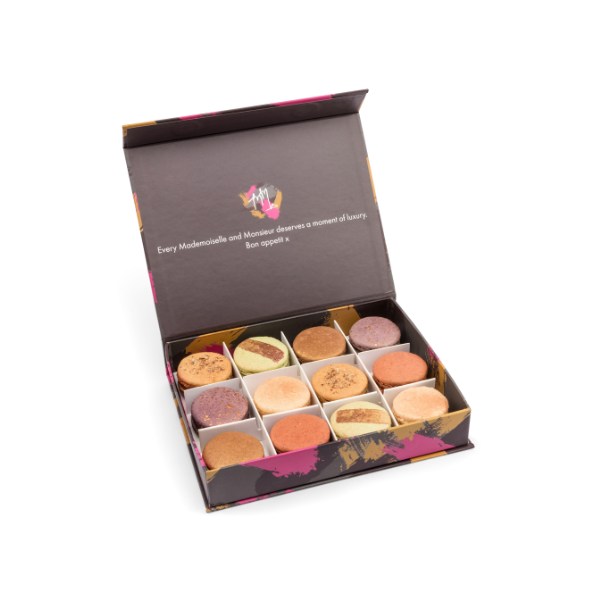 Mademoiselle macaron seasonal limited edition autumn box of fresh macarons