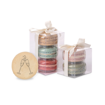 Bespoke Macaron Favours with Photo
