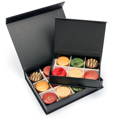 Luxury Christmas Macaron Box