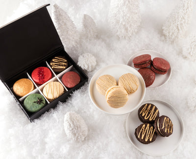 Luxury Christmas Macaron Box