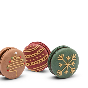 Luxury Christmas Macaron Gift Box