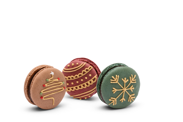 Luxury Christmas Macaron Gift Box