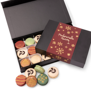 Branded Christmas Macaron Gift Box