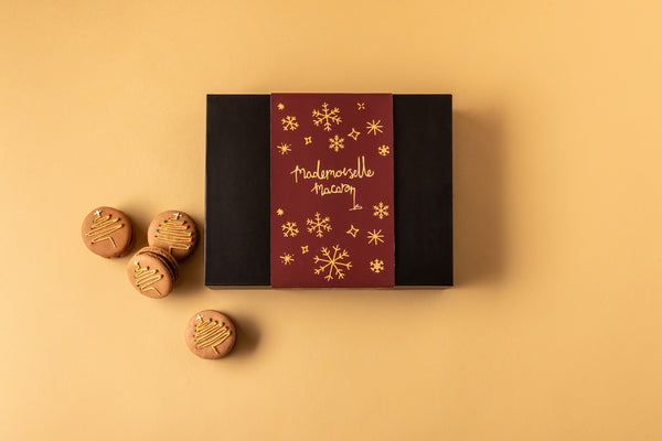 Luxury Christmas Macaron Gift Box