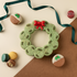 Macaron Christmas Wreath
