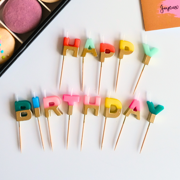 Happy Birthday Macaron Gift Set