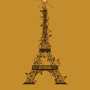 Macaron Christmas Card