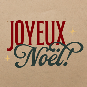 Joyeux Noel Christmas Card