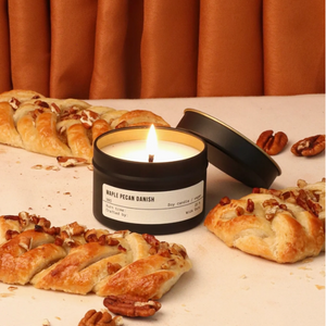 Maple Pecan Tin Candle