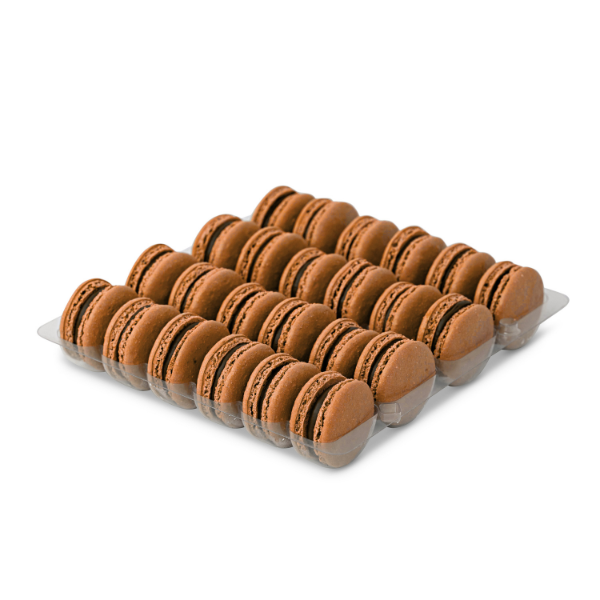 Chocolate Caramel Macaron Tray