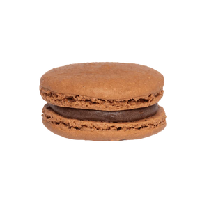 Petit Chocolate Macaron Tray - 24 pieces
