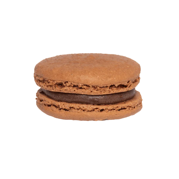 Petit Chocolate Macaron Tray - 24 pieces
