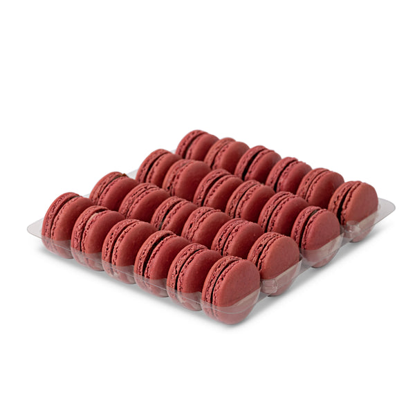 Chocolate Strawberry Macaron Tray