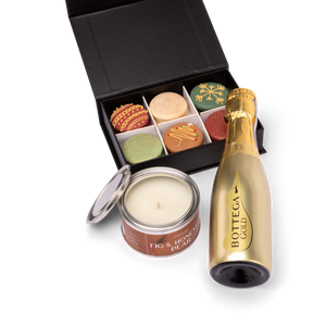 Christmas Gift Set - Prosecco and Candle