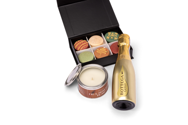 Christmas Gift Set - Prosecco and Candle