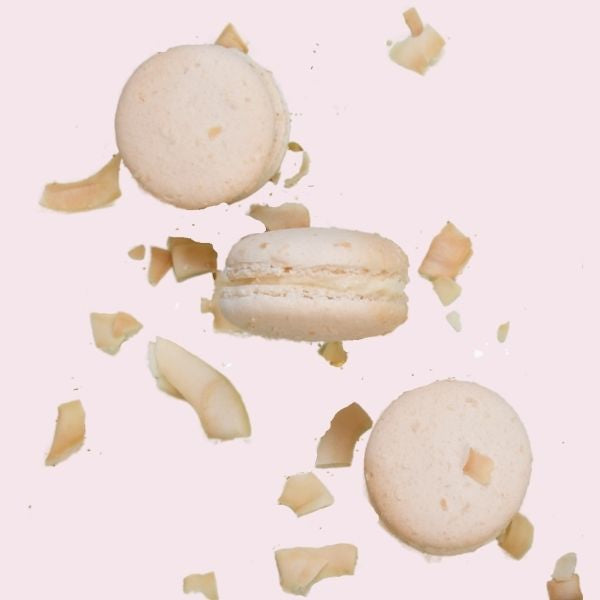Coconut Macaron Tray