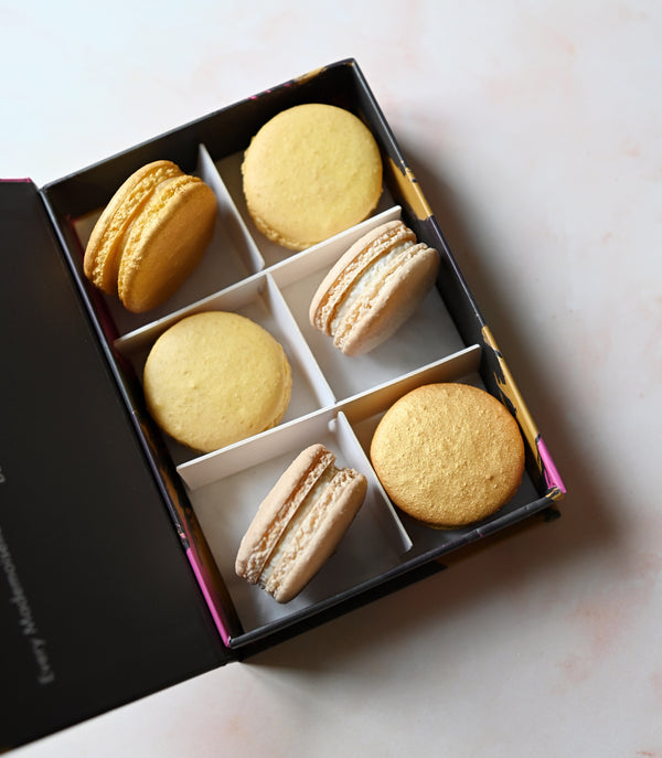 Yellow Macaron Gift Box