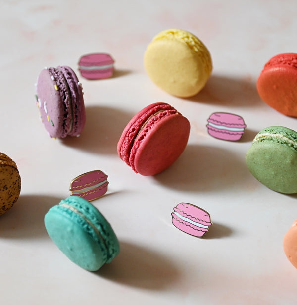 Macaron Enamel Pin Badge