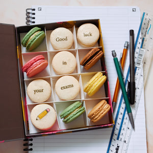 Good Luck in Exams Macaron Gift Box