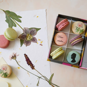 Bridgerton Inspired Macaron Gift Box