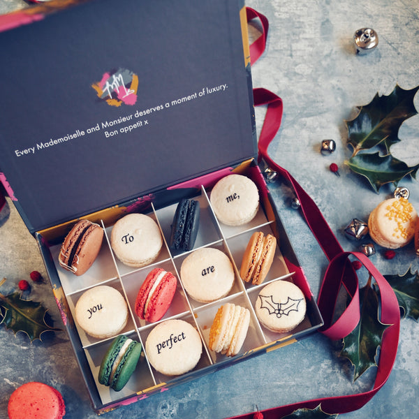 Personalised Christmas Macarons