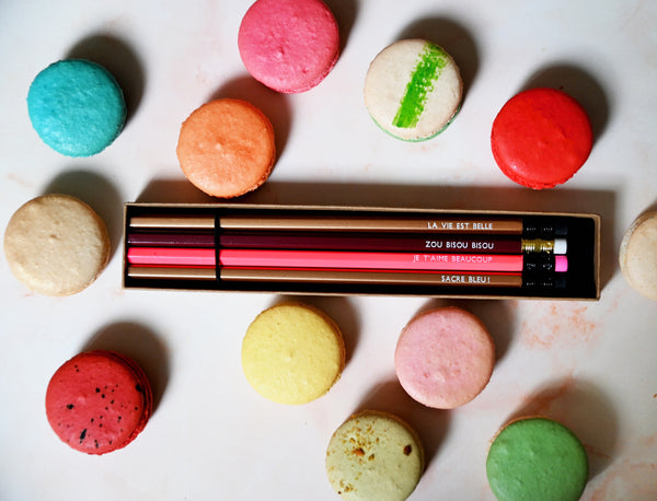 French Phrase Pencils