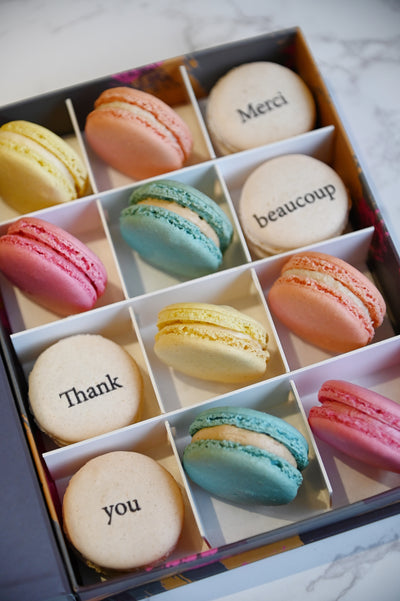 Thank You Macarons Gift Box